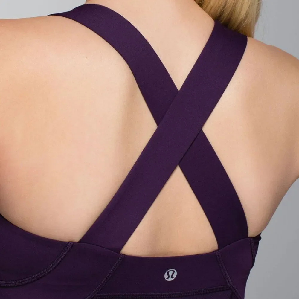 Lululemon Push Ur Limits Tank, Deep Zinfandel, Size 2, EUC